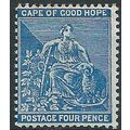 Cape of Good Hope 1890 SG51 2 1/2d Blue (Crease...