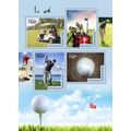 TOGO 2014 SHEET MNH GOLF SPORTS DEPORTES 5