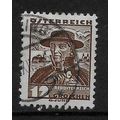 AUSTRIA 1934 12g BROWN UPPER AUSTRIA SG 723 FIN...