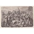 Bataille De Sempach 1386 Antique Switzerland Me...