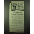 1931 Guaranty Trust Company of New York Ad - Ba...