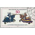 GERMANY, Landshut Wedding, jousting, white 1975...