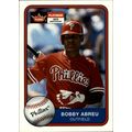 2001 Fleer Platinum Baseball Bobby Abreu #1
