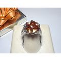 7.0cttw Bold Checkerboard Cushion Cut Orange & ...