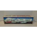 1992 Hess Toy Truck 18 Wheeler and Racer Origin...