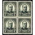 559, Mint NH F-VF 7¢ McKinley Block of Four - S...