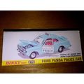 Dinky No270 Ford Escort Police Panda Car - Repl...