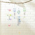 RAINBOW BUTTERFLY WIND CHIMES