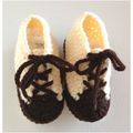 Baby toddler booties #B007 converse tennis trai...