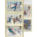 CHRISTMAS set of 5 issued 1990 by Post office p...