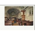 Hampshire BROCKENHURST Parish Church Interior P...