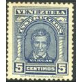 Venezuela 1911 - SG345 - 5c blue - Vargas - MH