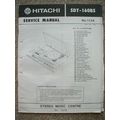Hitachi SDT-160BS Service Manual