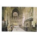 DURHAM CATHEDRAL interior unused postcard by Ju...