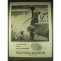1962 Player's Medium Navy Cut Tobacco Ad - A world of cool contentment