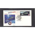 FDC Fleetwood Russian (Cachet-U/A) Spacecraft C...