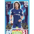 Match Attax 2017/2018 79 David Luiz Chelsea