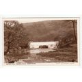 Water Fall Monsal Dale Postcard RP Derbyshire