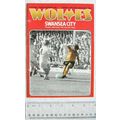 1982 programme Wolverhampton Wanderers v. Swans...