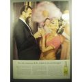 1958 Schweppes Tonic Water Advertisement - Beatrice Kraft - fit for a Sahib