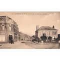 80 - Cayeux sur mer - la poste et l'avenue Carnot