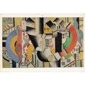Fernand Leger The Circus Painting Postcard