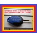 1 X FORD TRANSIT 3 BUTTON REMOTE KEY FOB MK7 TI...