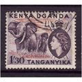 KENYA UGANDA AND TANGANYIKA 1954 SG176 1s.30 AF...