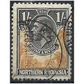 Northern Rhodesia 1925 SG10 1/- Yellow-Brown & ...