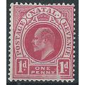 Natal 1904 SG147 1d Rose-Carmine, slight rub, M...