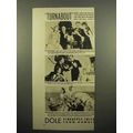 1940 Dole Pineapple Juice Ad - Turnabout, Carol...