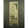 1940 Dole Pineapple Juice Ad - Thirsty on Picni...