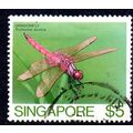 Singapore 1985 Insects definitives $5 value, us...