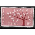 1962 Ireland - Sc# 184 Mint NH - Europa tree le...