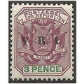 Transvaal 1900 SG230 3d Purple & Green V.R.I. M...