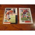 2019 Panini Score, 2-Rc Cards, NICK BOSA Rc, 49ers