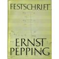 Festschrift - Zu Seinem 70. Geburtstag am 12. September 1971 by Ernst Pepping; H