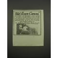 1920 Old Town Canoes Ad - Every Stroke Counts