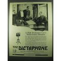 1919 Dictaphone Dictation Machine Ad - High Pro...