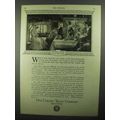 1920 Old Colony Trust Company Ad - Weight and Q...