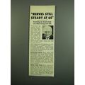 1950 General Foods Postum Drink Ad - Nerves Steady