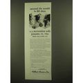 1965 Holland-America Line Ad - Around the World