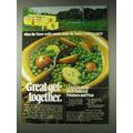 1978 Land O Lakes Butter Ad - Herb-buttered Peas