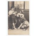 Three Children Postcard 6117