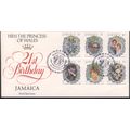 Jamaica FDC 1982 - SG551/56 - 21st Birthday Of ...
