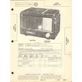 JEWEL model 955 4 tube AM radio receiver Sams P...