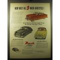 1950 Nash Ad - Airflyte Rambler Convertible Landau, Ambassador and Statesman