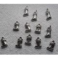 Christmas stocking charms. Pack of 12 Tibetan s...