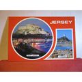 multiview, JERSEY unused postcard by A C Gallie...