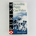 Purina Incredible Puppy Care Video VHS Tape